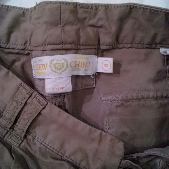 Women's Tan Cargo Shorts - Picture 2 of 5